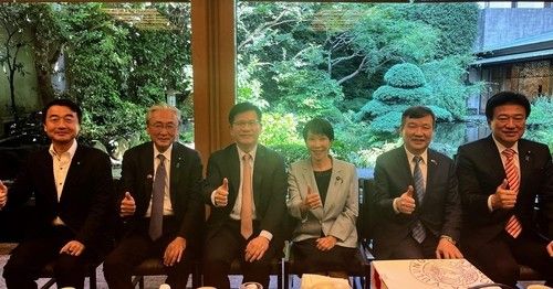 대만 외교부장 일본 방문