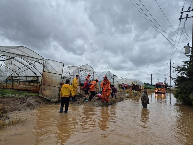 고양 비닐하우스 침수