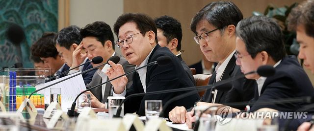 이재명 대통령, 나라재정 절약 간담회 발언