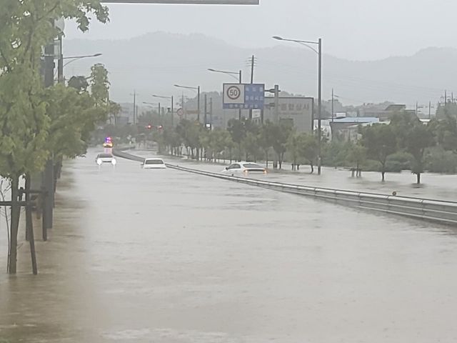 양주시 차량 침수