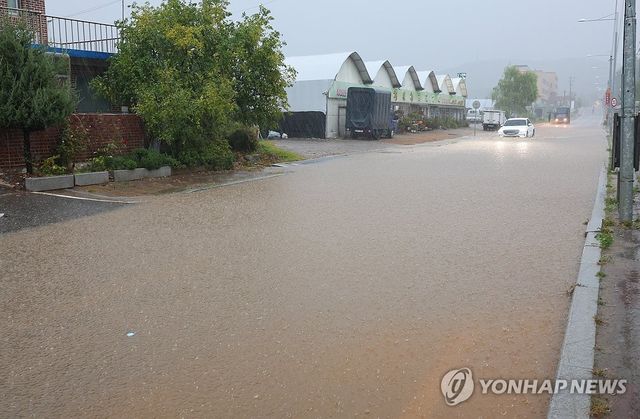 도로 침수 ※ 기사와 직접 관련 없는 자료사진입니다.