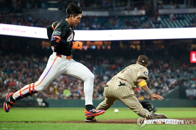 내야 안타 친 이정후