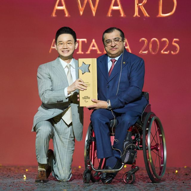 배동현 BDH 이사장, 아시아패럴림픽위원회 시상식서 아시아훈장 수상