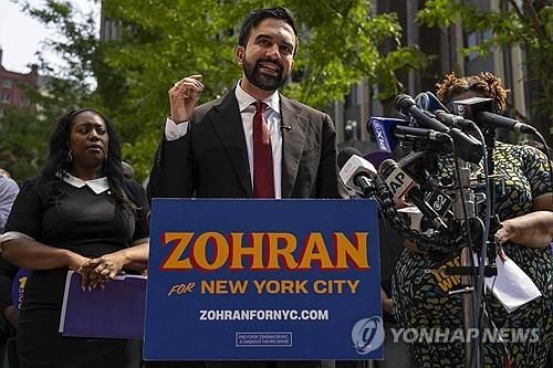 미국 민주당 뉴욕시장 후보 조란 맘다니 