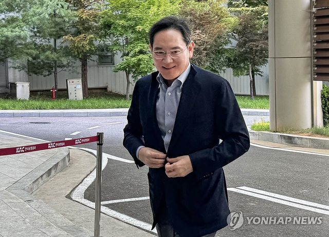 워싱턴 출국하는 이재용 삼성전자 회장