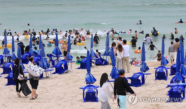 무더위엔 바다가 최고