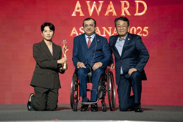 조은정 OSEN 기자, 아시아패럴림픽위원회 시상식서 사진기자상 수상 
