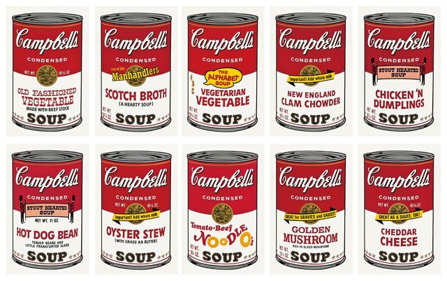 앤디 워홀 '캠벨 수프 2'