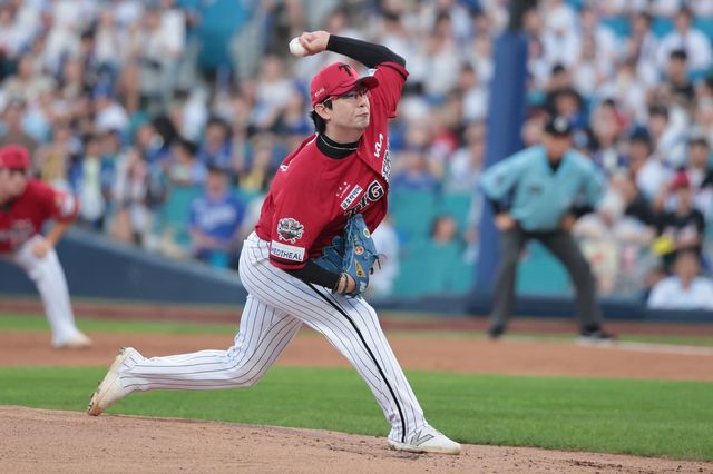 14일 삼성 전에서 역투하는 KIA 양현종