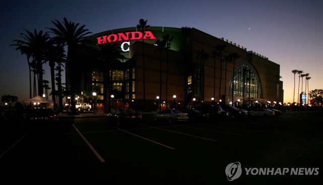 로스앤젤레스 올림픽 배구 경기가 열릴 혼다 센터