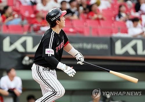 홈런 친 LG의 박동원