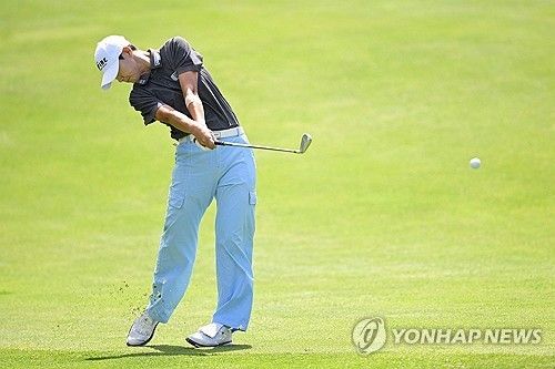 박성현의 아이언 샷.