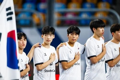 한국 19세 이하 남자 핸드볼 대표팀.