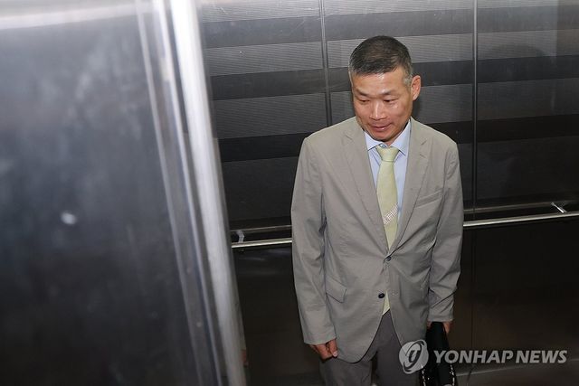 김동혁 전 국방부 검찰단장, 해병특검 두번째 출석