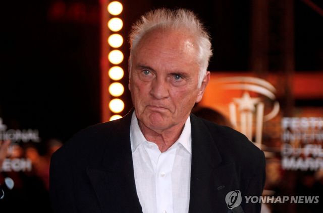 2012년 마라케시국제영화제 참석한 테런스 스탬프