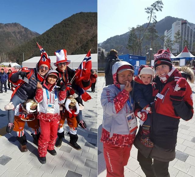 평창동계올림픽 통역 자원봉사 당시 모습