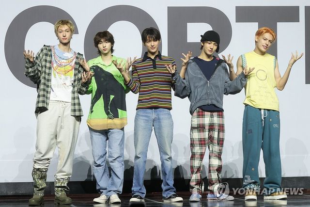 그룹 '코르티스' 데뷔 쇼케이스