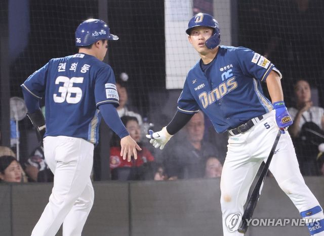 1득점 추가하는 NC