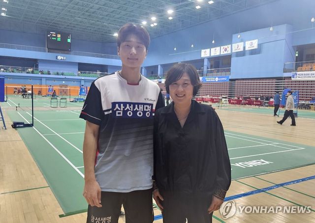 김원호와 길영아 삼성생명 감독