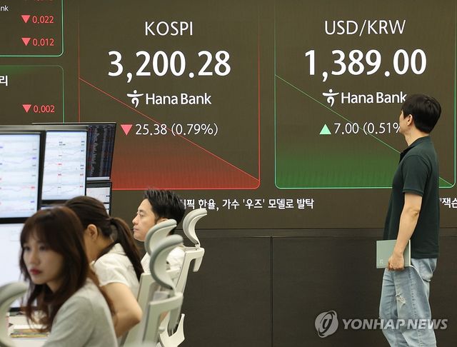 코스피 하락 출발