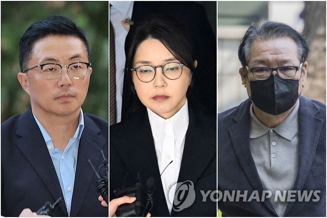 집사 김예성 씨·김건희 여사·건진법사 전성배 씨