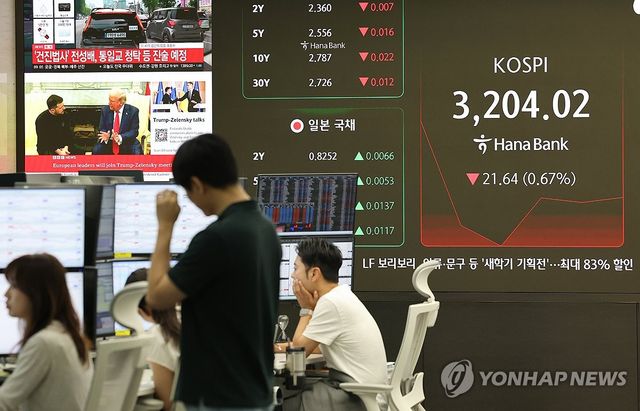 코스피 하락 출발