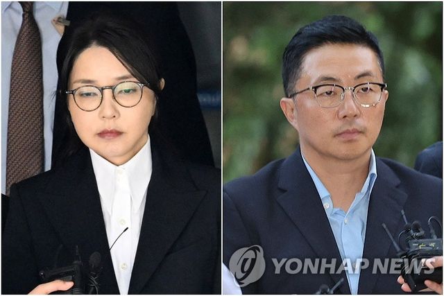 김건희 여사(왼쪽)와 집사 김예성 씨