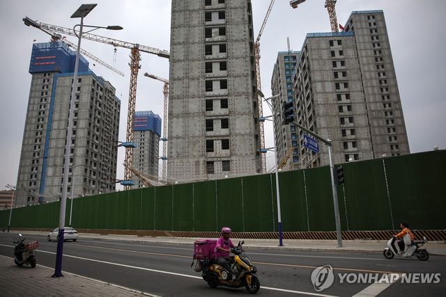 중국 건설 경기 둔화