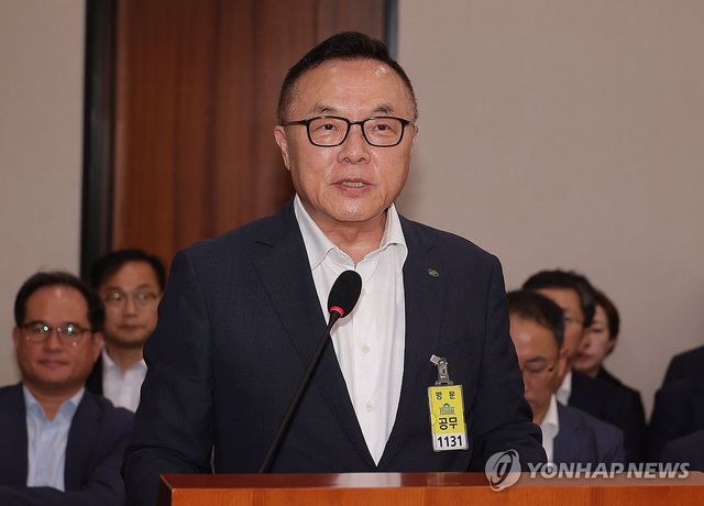 웨스팅하우스 지재권 합의문 관련 질문 답변하는 한수원 사장