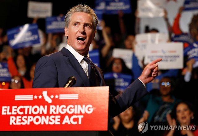 미 민주당 '잠룡' 개빈 뉴섬 캘리포니아 주지사