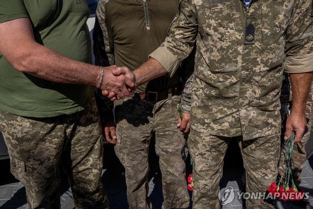 우크라이나군 장병들