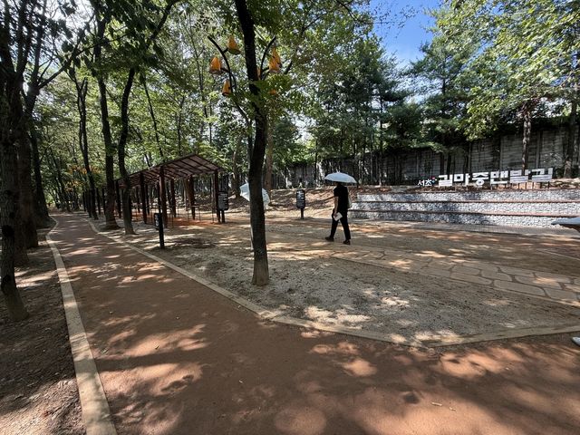 길마중초록숲길 맨발길