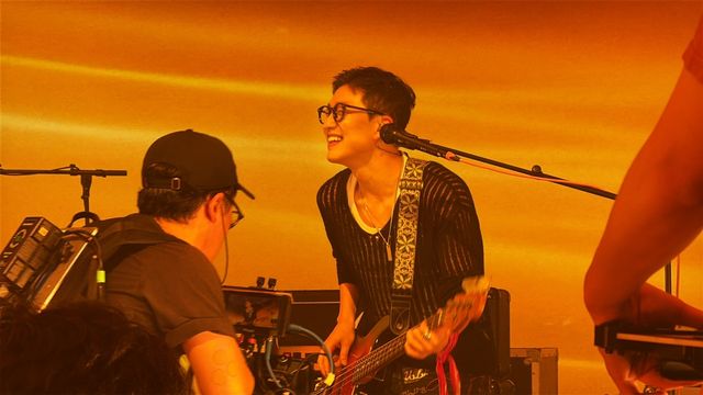 영화 '백! 스테이지' 촬영 현장