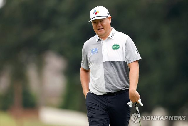 임성재의 2라운드 경기 모습