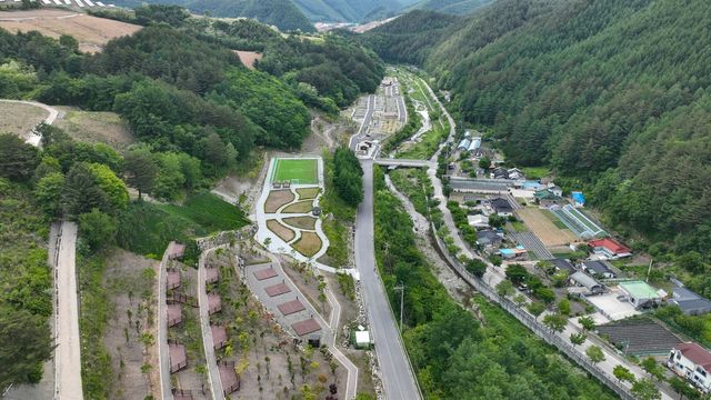 '철암 고원힐링캠핑장' 전경