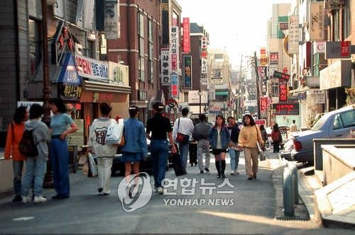 1994년 압구정동 로데오 거리