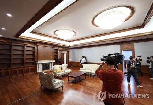 '이곳이 대통령 가족의 거주 공간'