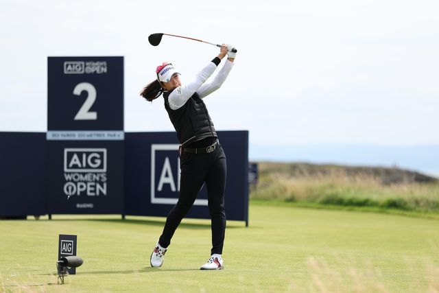 김아림의 경기 모습