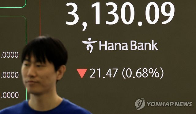 3,130선 마감한 코스피
