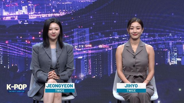 걸그룹 트와이스 정연(좌)과 지효(우)