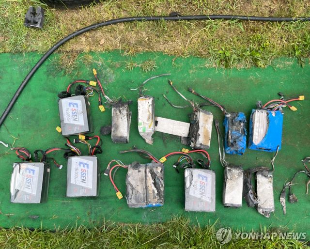 세종 드론교육장 리튬 배터리 화재