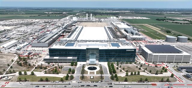 미 텍사스주 테일러에 건설 중인 삼성전자 파운드리 공장