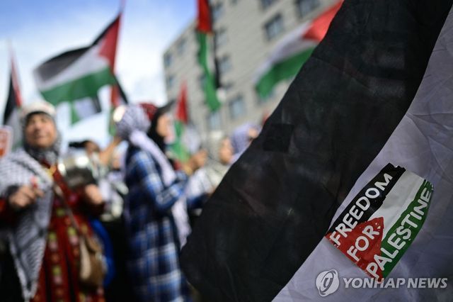 팔레스타인 지지 시위