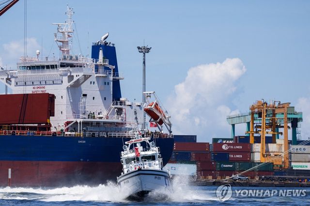 대만 해경 훈련 모습