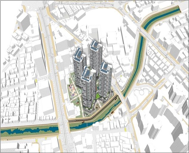 동대문구 신설동 91번지 일대 역세권 장기전세주택 조감도