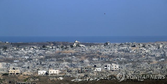 폐허 된 가자지구 북부
