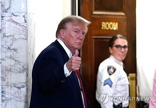 도널드 트럼프 미국 대통령