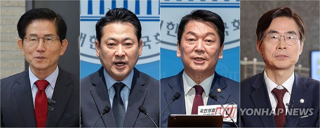 국민의힘 8·22 전당대회 당 대표 후보