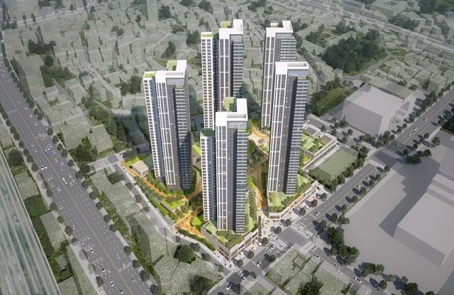 숙대입구역 장기전세주택 조감도