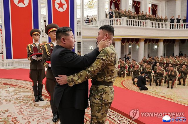 북, 파병대원에 국가표창 수여…김정은 "국가발전 담보한 공적"